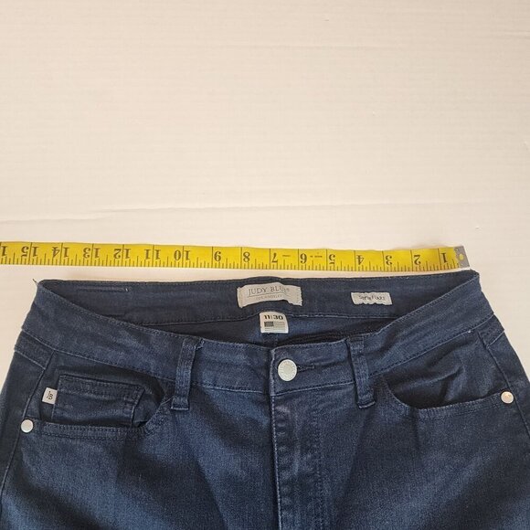 Judy Blue super flare jeans size 11/ 30 Raw hems bell bottom - Picture 9 of 16